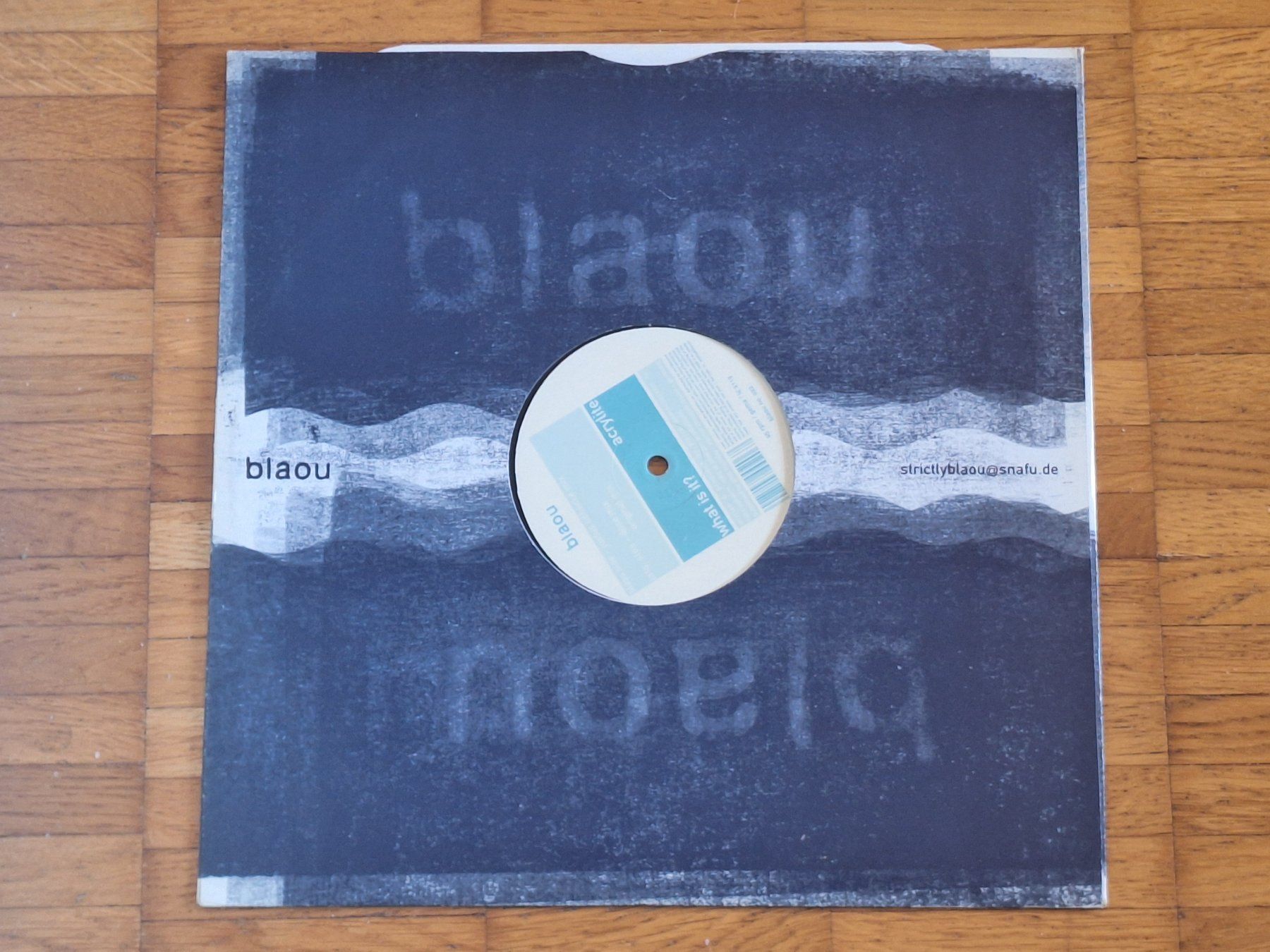 Vinyles: Acrylite, What Is It? - 12" Vinyl Maxi DE 2002 – Neuf (Voir description) à Oberentfelden par Musicud
