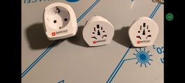 Skross Reiseadapter Set 3-teilig weiss guter Zustand