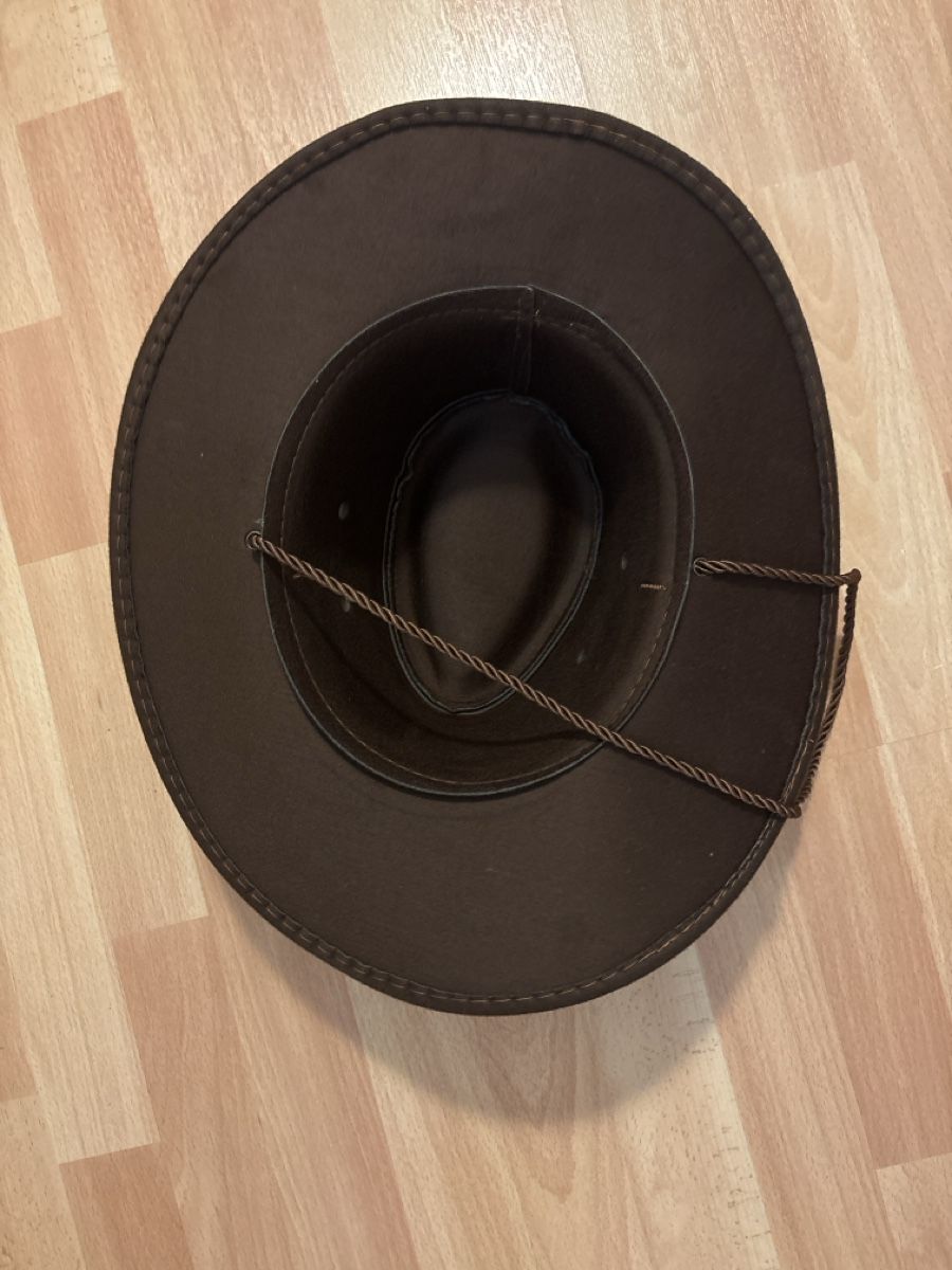 Copricapi, berretti & cappellini: Western Hat Brown Cowboy Hat Unisex – Nuovo (secondo la descrizione) da Oberwil BL venduto da ian_b5dz 2