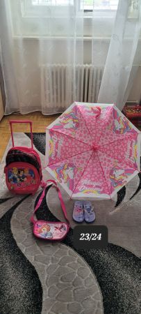 Sac a dos a rou/petit sac/Princesse/Parapluie licorne/Sanda