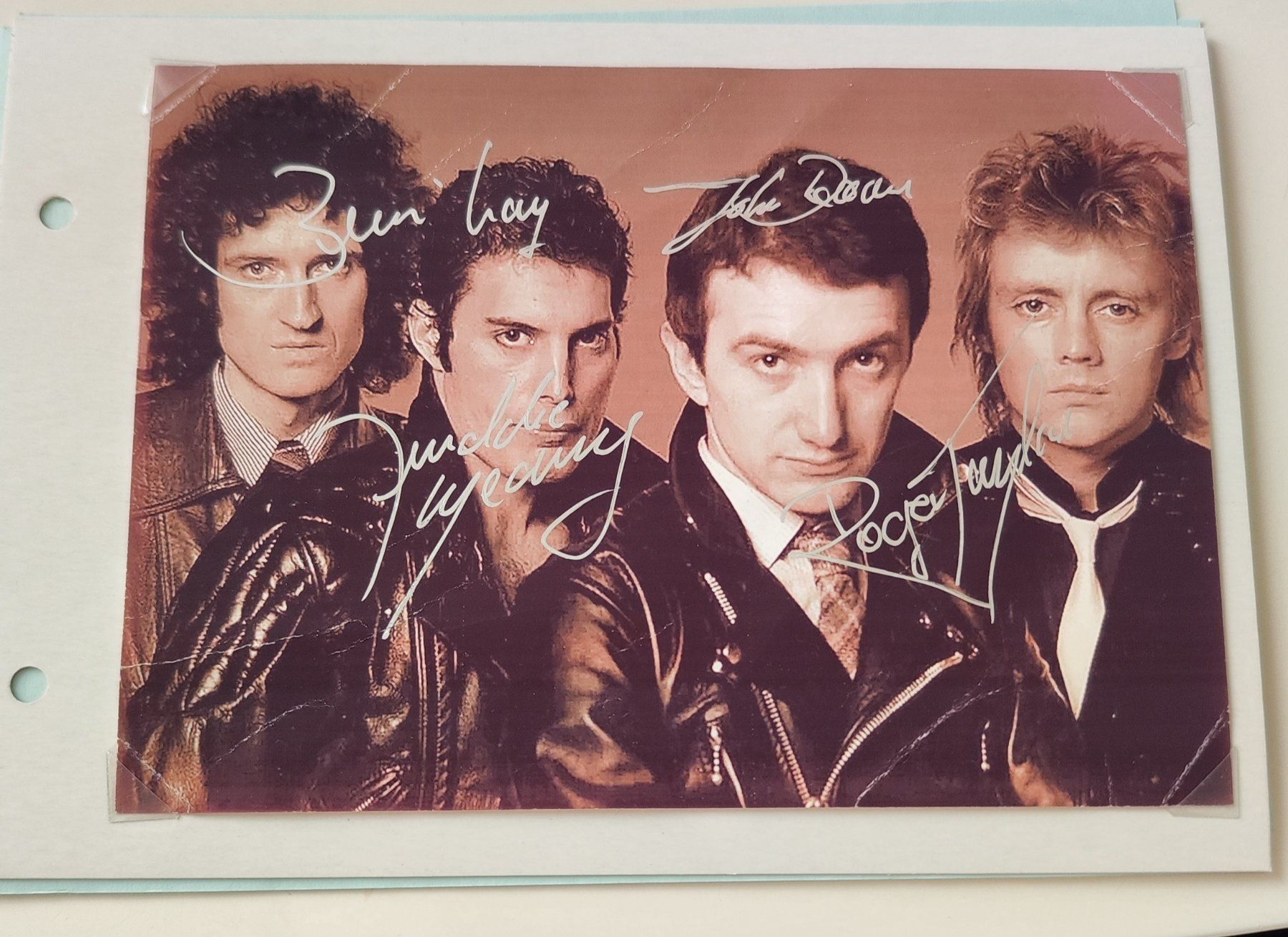 Autografi: Original Autogramme der Gruppe Queen – Usato da Zürich venduto da turbopuz