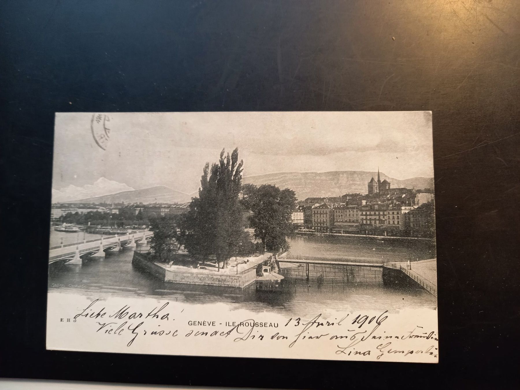 Cartoline postali: AK Genf, 13.4.1916; Genf - Degersheim – Usato da Herzogenbuchsee venduto da Herkules9