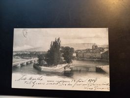 AK Genf, 13.4.1916; Genf - Degersheim