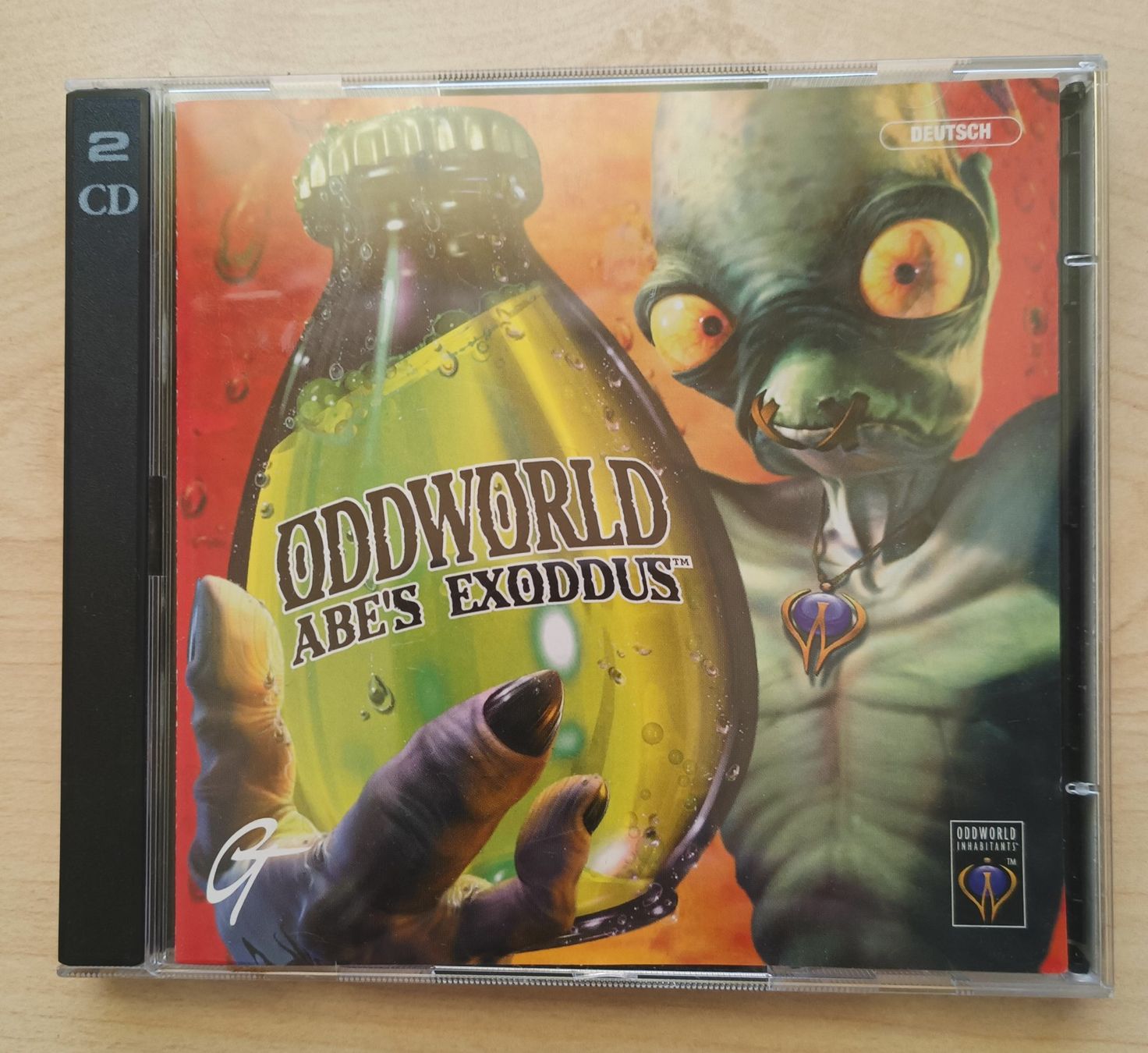 Giochi: ODDWORLD Abe's Exodus deutsche PC Version – Usato da Zürich venduto da birtha