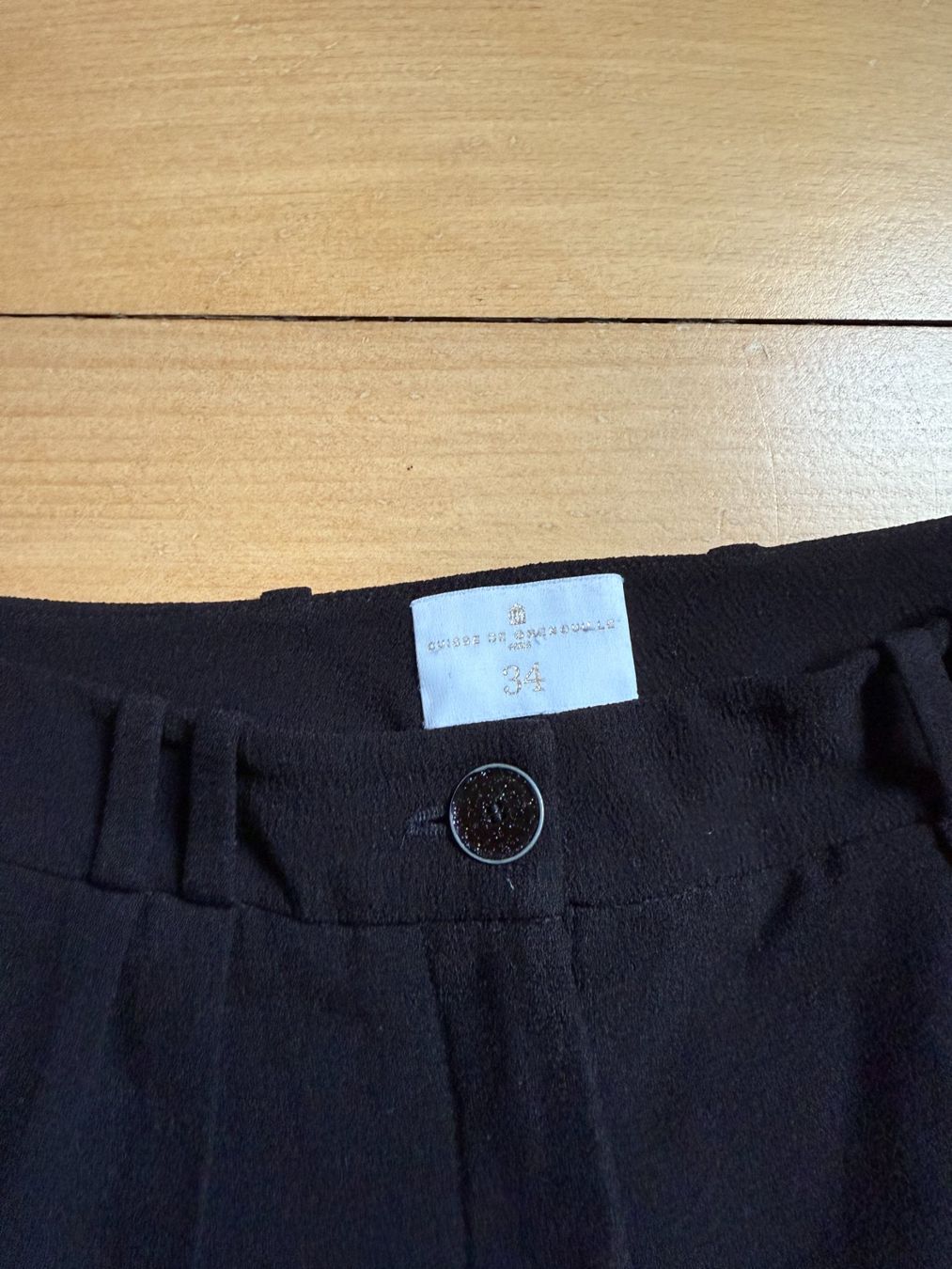 Pantaloni: CUISSE DE GRENOUILLE - Hose schwarz 34 – Usato da Zürich venduto da Diazaio 2