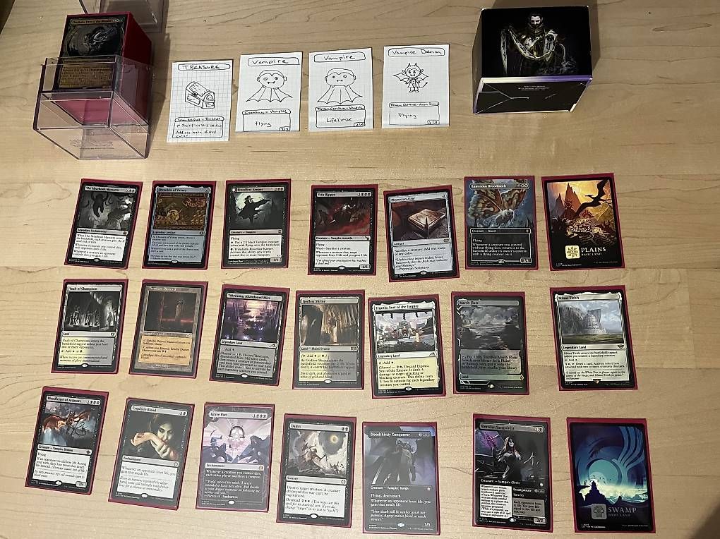 Hasbro Giochi: MTG Commander deck: Blood Rites Upgrade (Vampire trible) – Usato da Jegenstorf venduto da san_k6xs 2