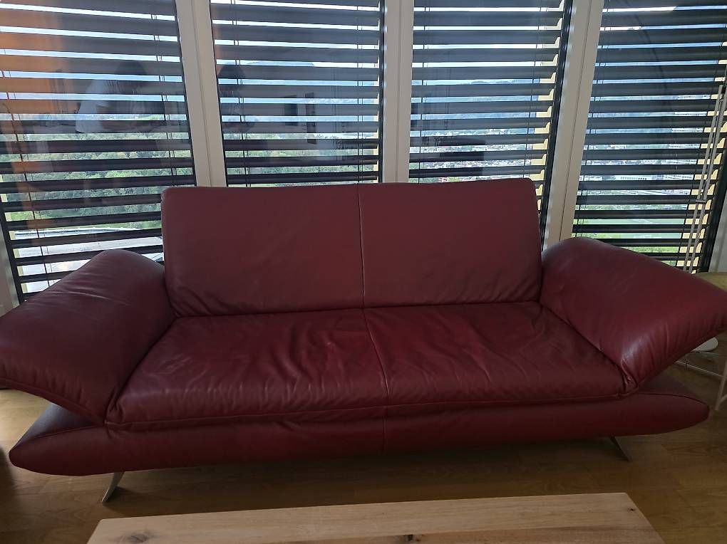 Sofas: Koinor Ledergarnitur  3er Sofa, 2er Sofa & Hocker – Gebraucht aus Luzern von sternchen6