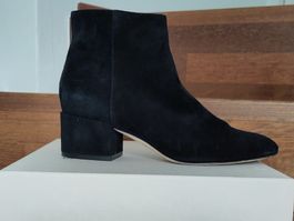 Bottines Sergio Rossi en daim noir (39)