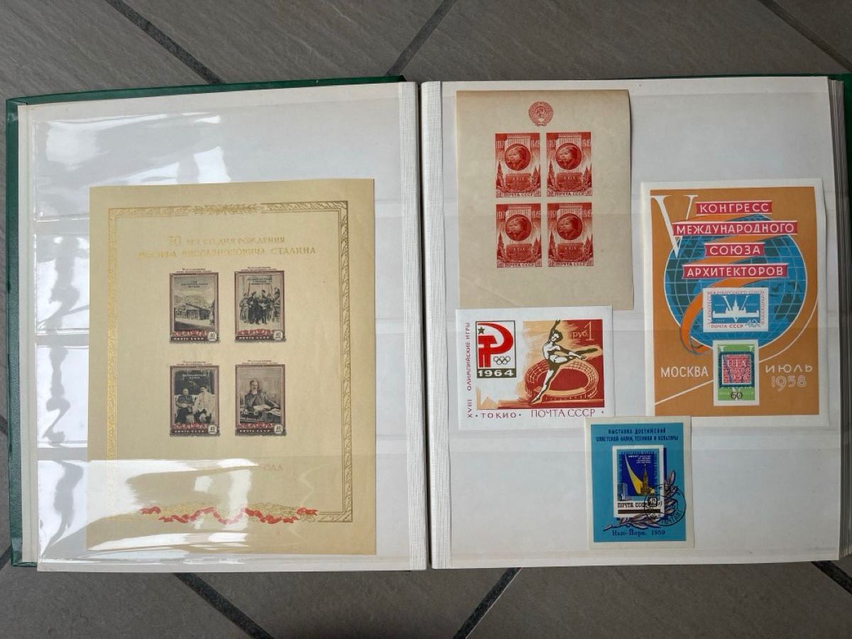 Album: Russische Briefmarken Album – Nuovo (secondo la descrizione) da Arlesheim venduto da ren_5d2b 8