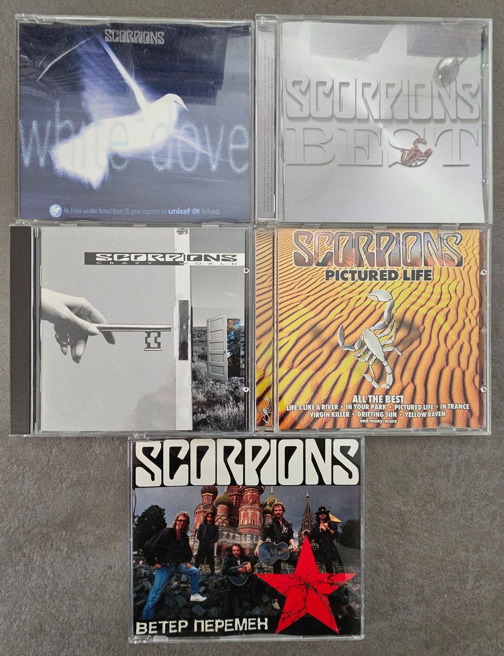 CDs: Scorpions CD's – Gebraucht aus Unterkulm von Chaplyn2018