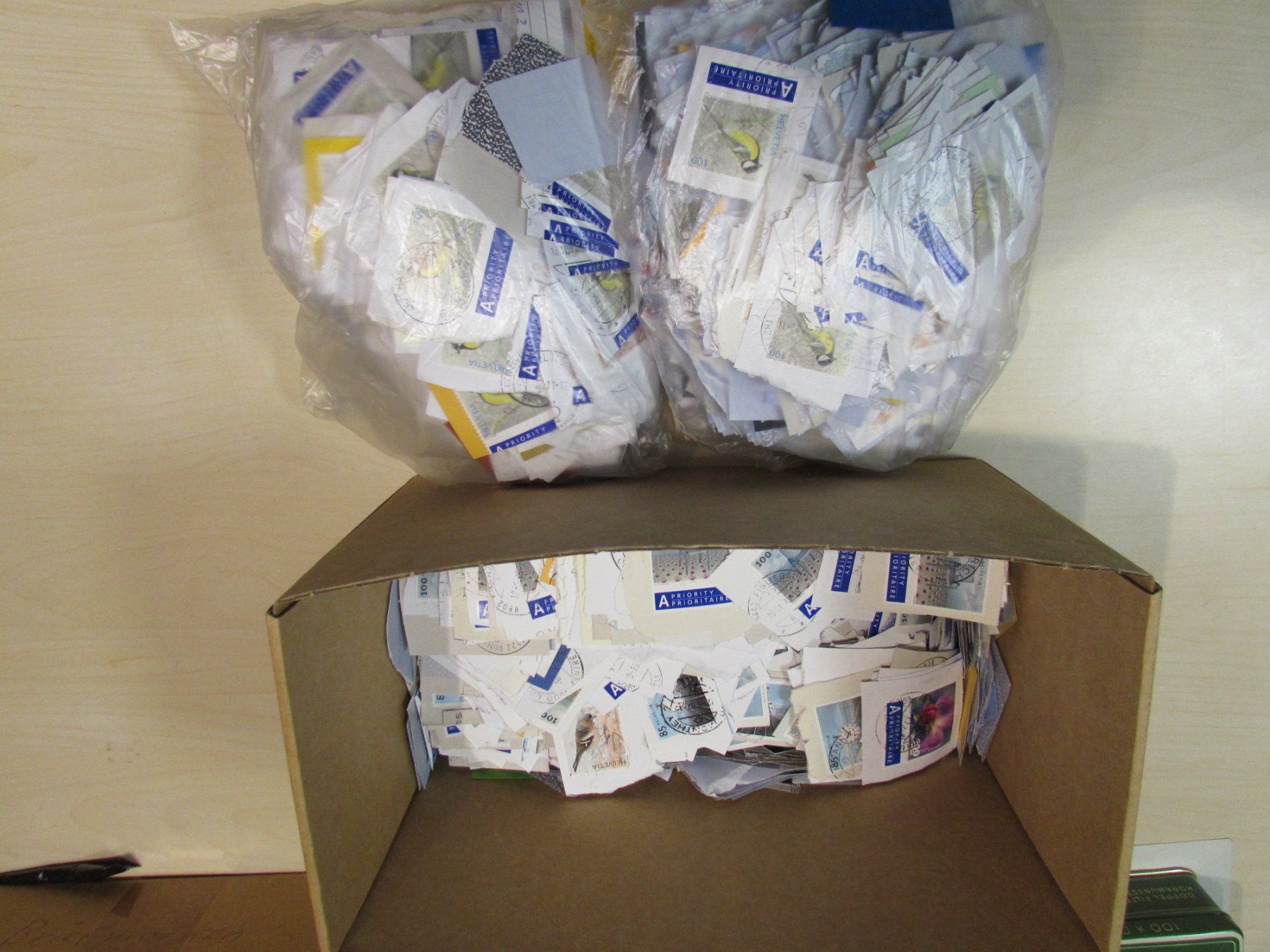 Tous les timbres: CH-Werbemarken Riesenlot – D'occasion à Walchwil par Shells1