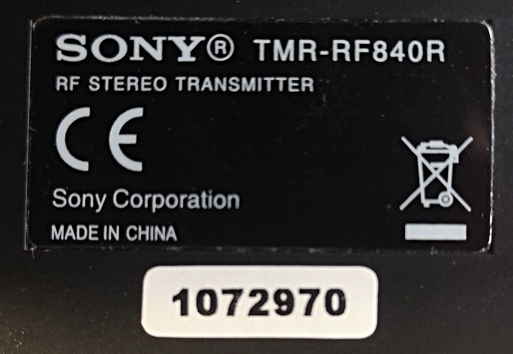 Sony Cuffie: Sony Funkkopfhörer MDR-RF840R – Usato da St. Gallen venduto da w-mall 2