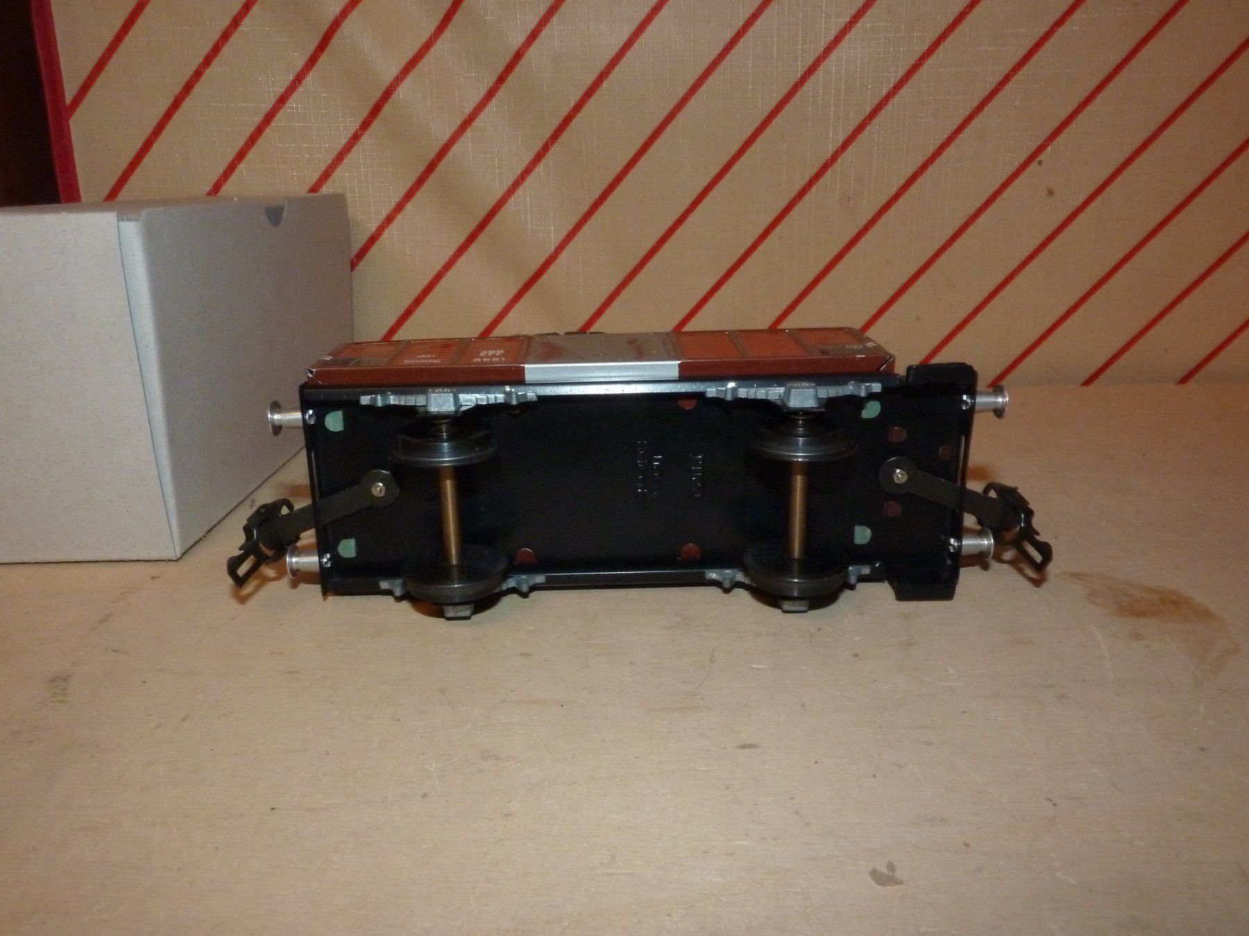Buco Modelleisenbahnen: Güterwagen Buco  Spur 0 – Gebraucht aus Rudolfstetten von Rrst1968 3
