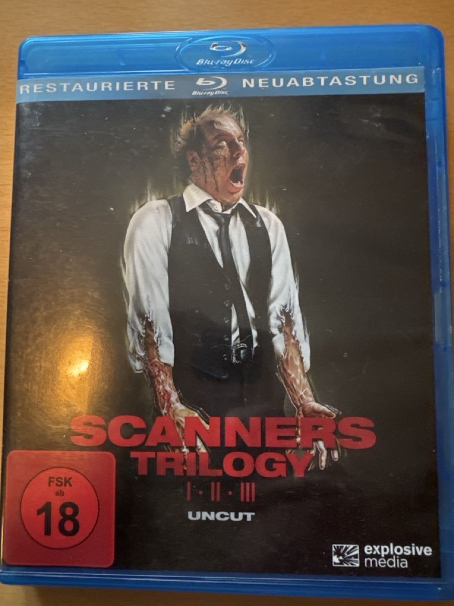 Tutti i DVDs: Scanners Trilogy – Usato da Brunnadern venduto da Nanuk60