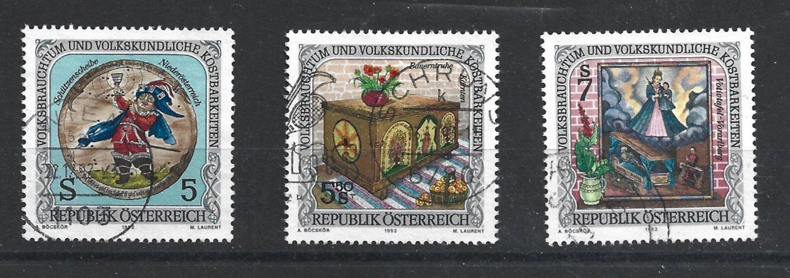 Tutti i francobolli: 1992 Österreich – Usato da Trübbach venduto da Sammer51