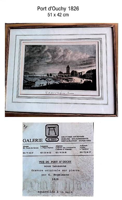 Stiche: Gravure originale – Gebraucht aus St-Sulpice VD von jjh1951 1