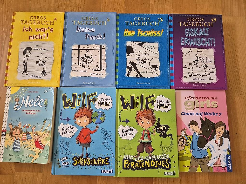 Libri: Diverse Kinderbücher, Gregs Tagebuch etc – Usato da Elfingen venduto da nor_lq9d