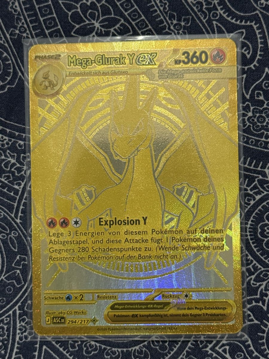 Pokémon Carte collezionabili: Mega Glurak Y EX – Nuovo (secondo la descrizione) da Fehraltorf venduto da ize_kl5m 1