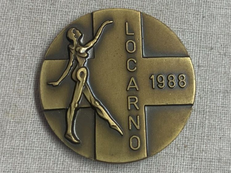 Medaillen: Ticino - Locarno- 1988 – Gebraucht aus Sorengo von 74in
