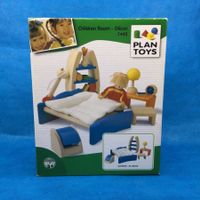 Möbel fur das Puppenhaus Plan Toys 7445. Schlafzimmer