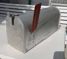 Boîte aux lettres américaine vintage U.S. Mail