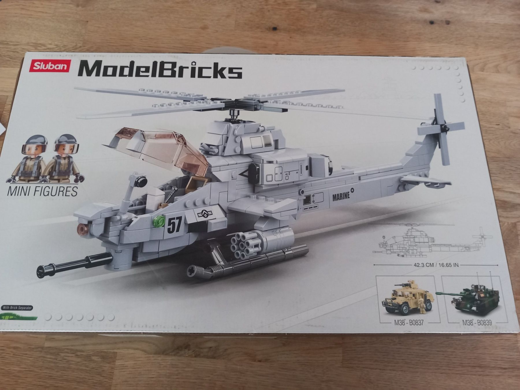 Lego Kit di costruzioni: Sluban ModelBricks Kampfhubschrauber, lego kompatibel! – Nuovo e nell'imballaggio originale da Thun venduto da Spielzeug-Sale 1