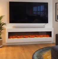 Luxus Elektrokamin mit LED-Flammen 