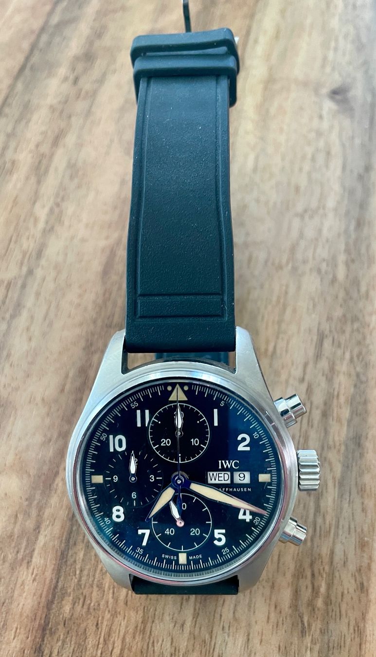 IWC Orologi: IWC Chronograph Spitfire IW387903 – Usato da Horn venduto da Mabaay 2