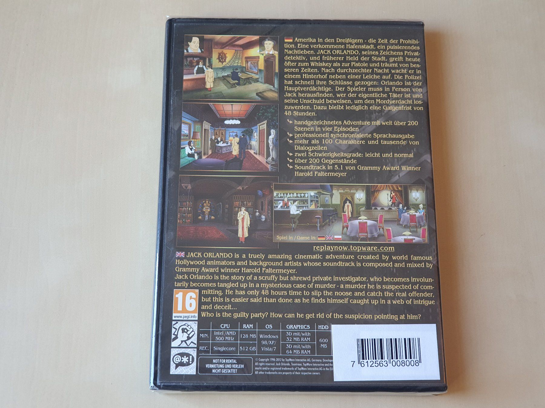 Microsoft Giochi: Jack Orlando neu und ovp – Nuovo e nell'imballaggio originale da Stansstad venduto da collectorsshop 1