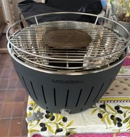 Lotusgrill Grau 32 cm wenig gebraucht