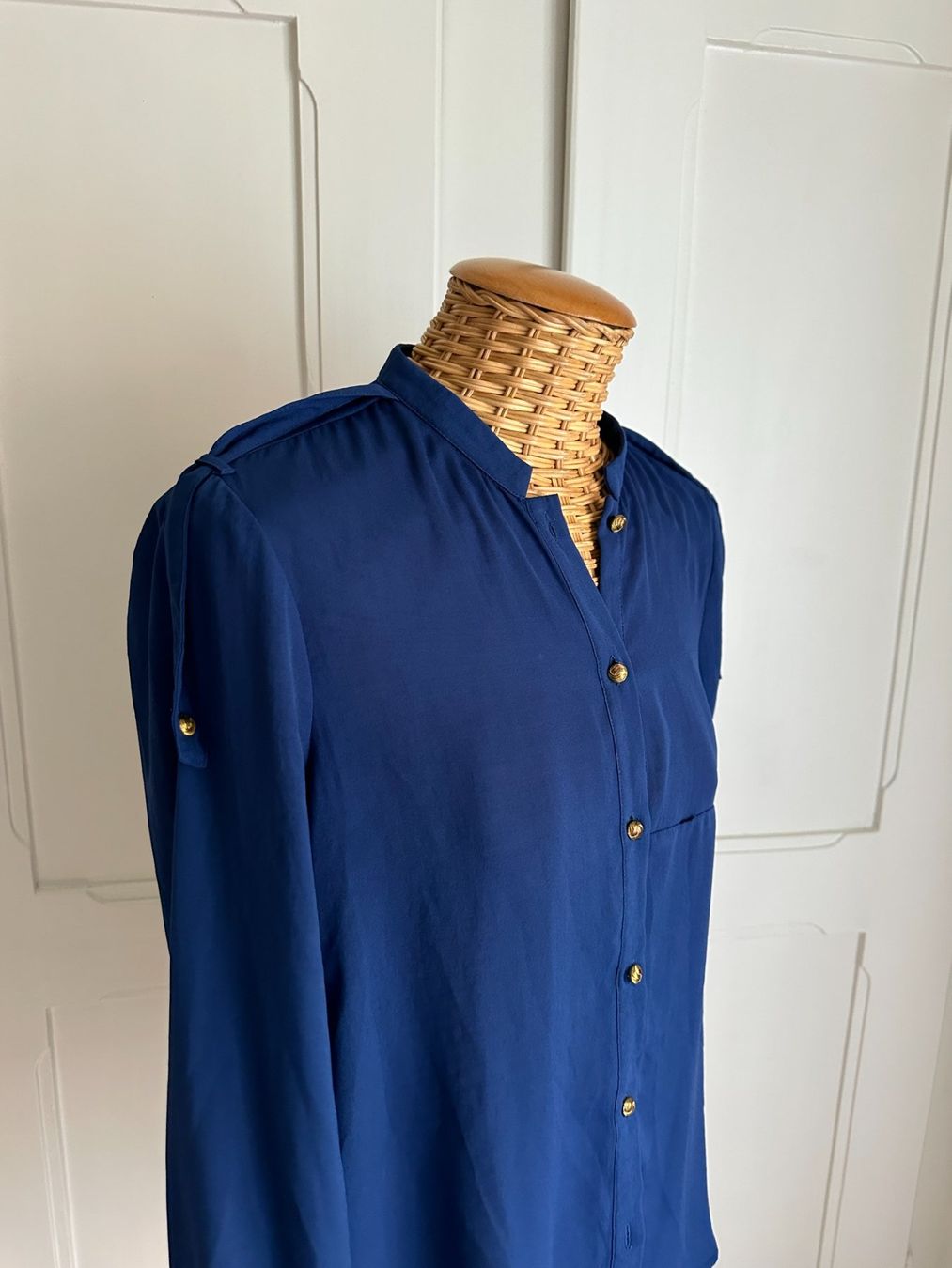 Zara Blusen: ZARA - Bluse royalblau S – Gebraucht aus Zürich von Diazaio 1