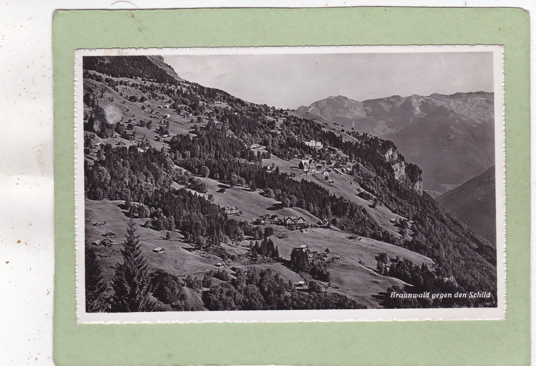 Cartes postales: Braunwald gegen den  Schild – D'occasion à Herisau par Lisegrat2008