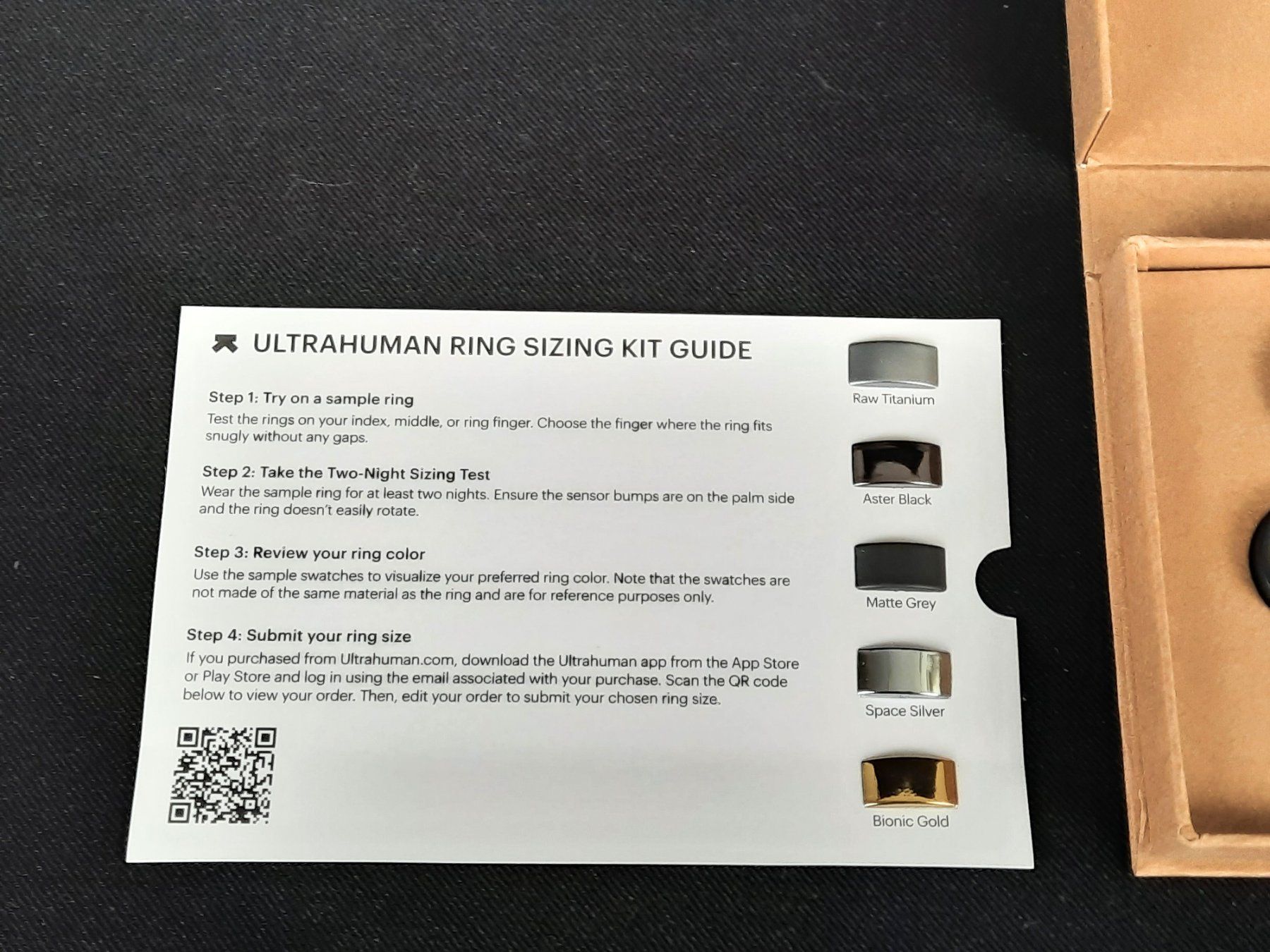 Smartwatch: ULTRAHUMAN Ring Air Sizing Kit – Neu (gemäss Beschreibung) aus Beinwil am See von Restwert_Beinwil 1