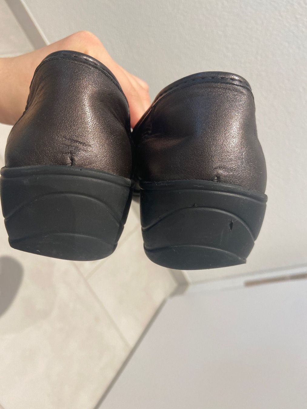 Scarpe da donna: Braune Damen Leder Schuhe – Usato da Zug venduto da Hehe 4