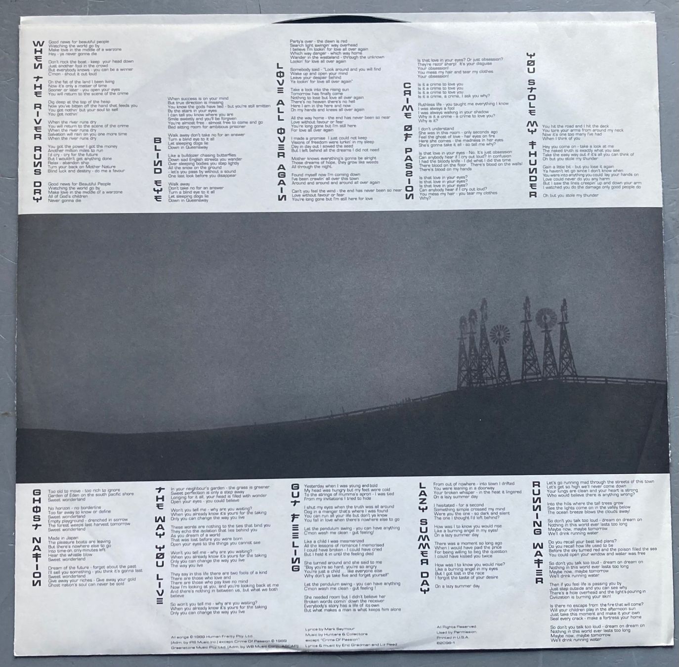 Dischi in vinile: HUNTERS & COLLECTORS - GHOST NATION – Usato da Poliez-Pittet venduto da Newtown-Records 2