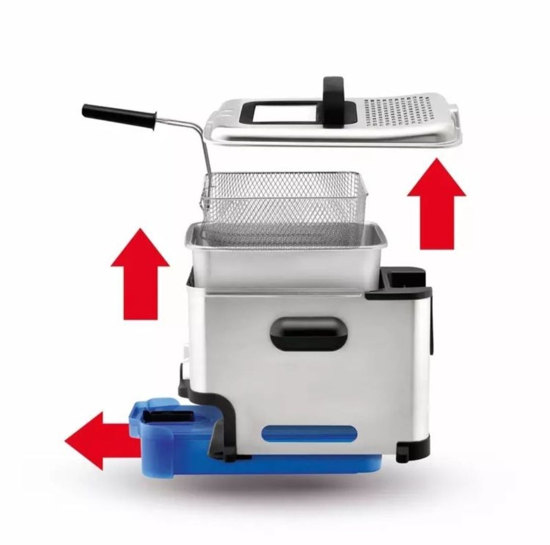 Tefal Elettrodomestici da cucina: Fritteuse Tefal Oleoclean inox &design – Nuovo (secondo la descrizione) da Heerbrugg venduto da kim11 4