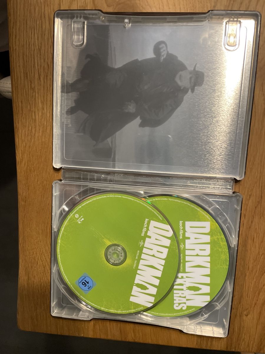 Tutti i DVDs: Darkman (1990)BluRay Steelbook – Usato da Hagendorn venduto da masterchieff 2