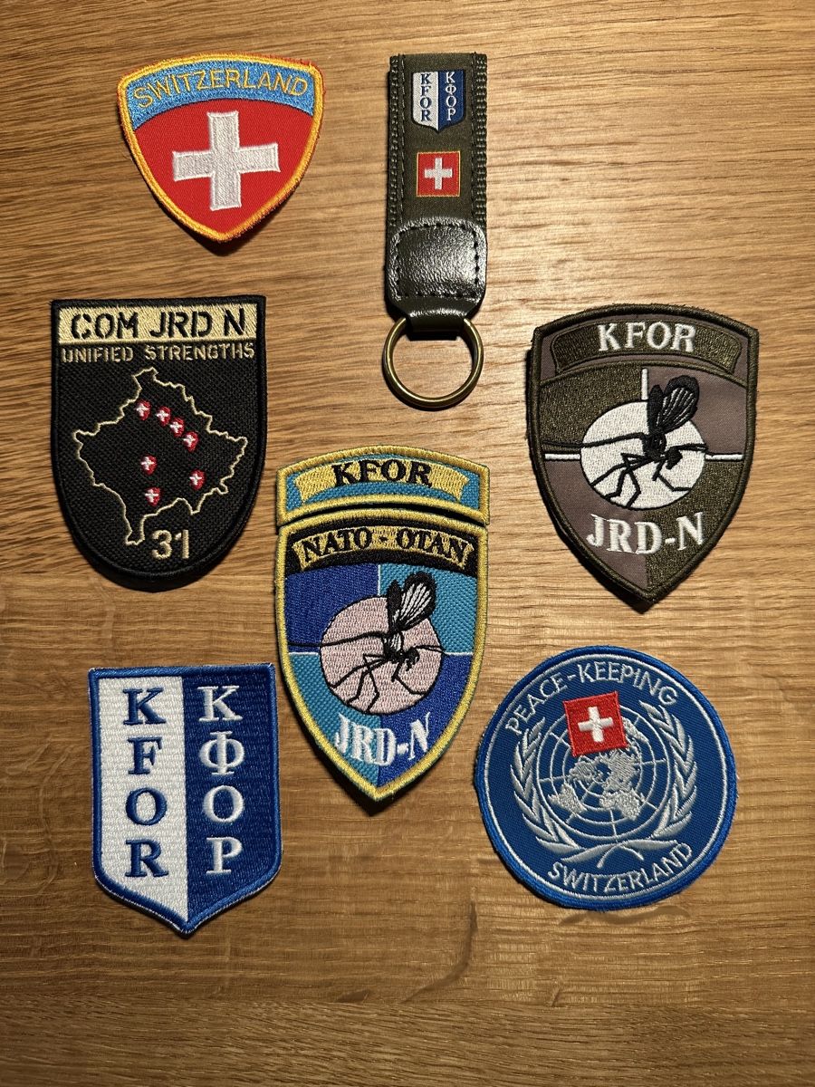 Schweizer Armee Placchette & Badge: Badge Sammlung + Schlüsselanhänger – Nuovo (secondo la descrizione) da Stansstad venduto da Dalmatinerhjf