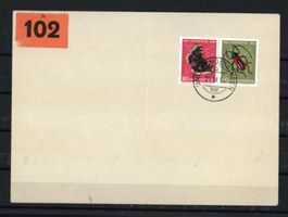 Brief 25.II.54 mit PJ Zusammendruck (Y636)