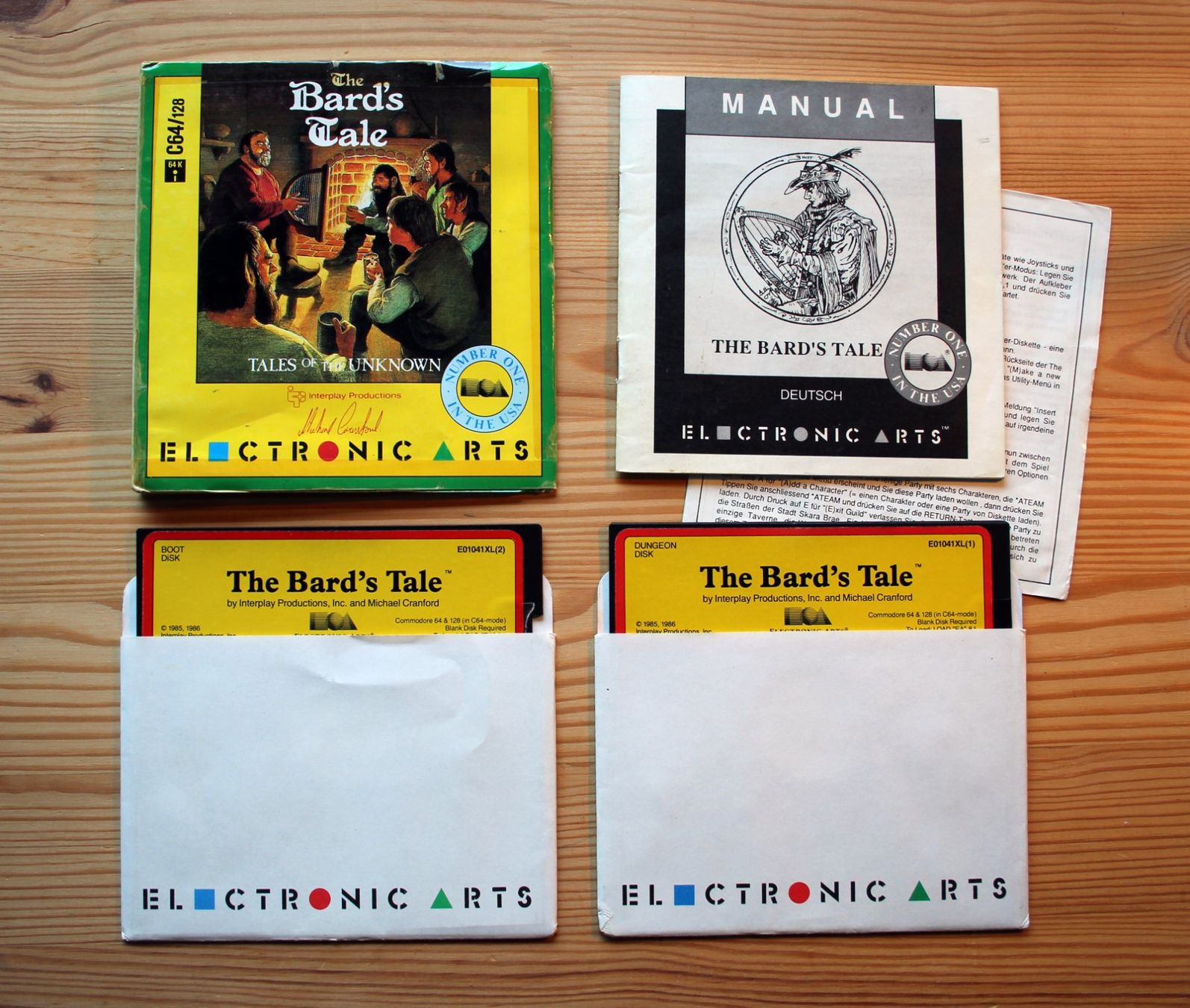 Commodore PC: Commmodore 64 - The Bard's Tale 1 + 2 – Usato da Münchenbuchsee venduto da Chaoo 1