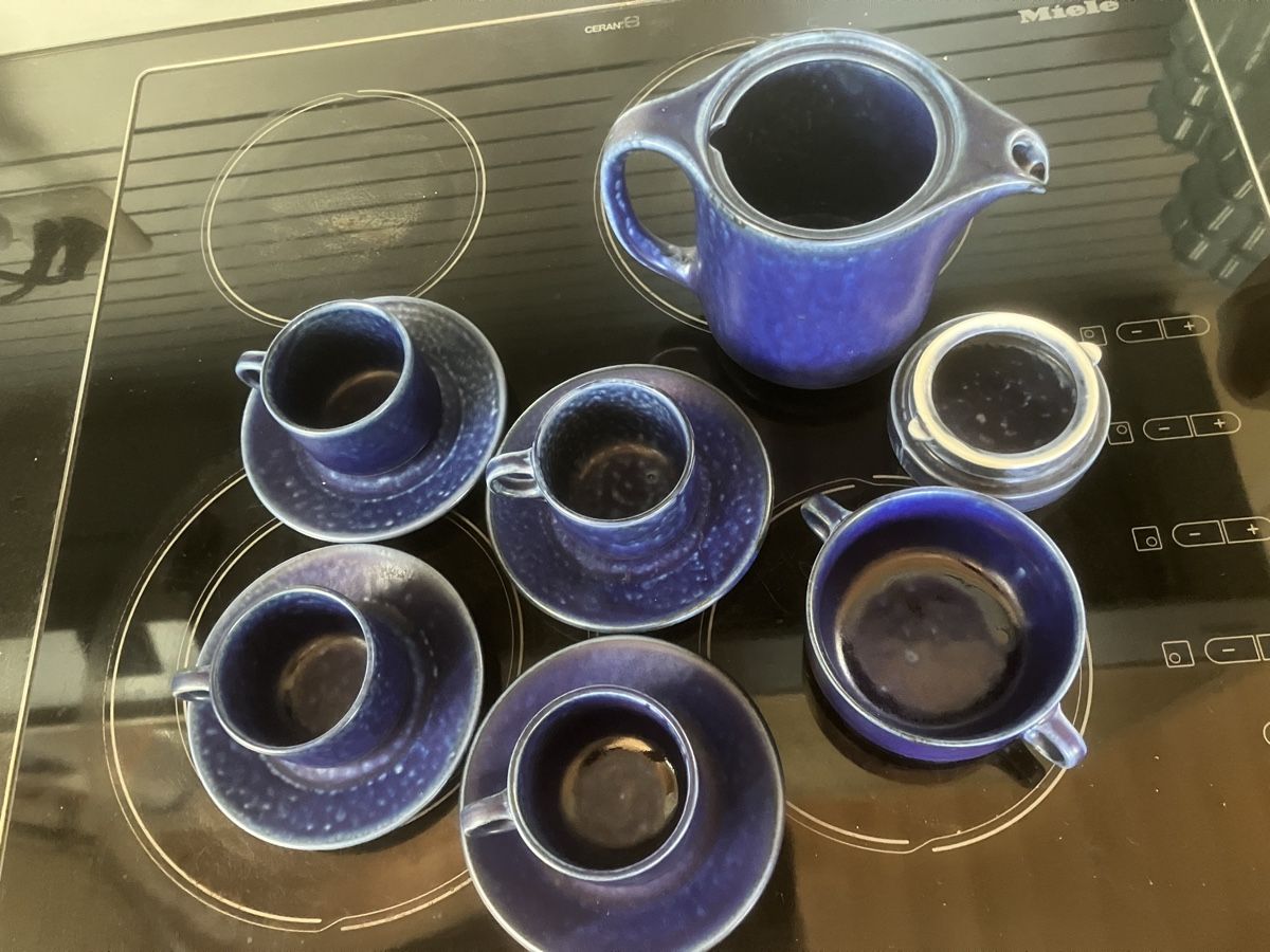 Set di piatti: Service à café Langenthal Blue Océan – Nuovo (secondo la descrizione) da Morges venduto da kouly 2