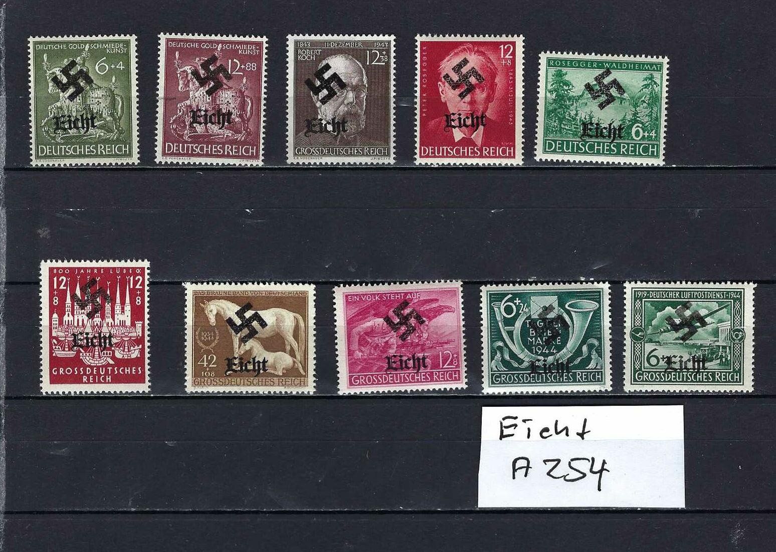 Alle Briefmarken: WKII Besetzung ** – Neu und originalverpackt aus Altstätten SG von Nandodax