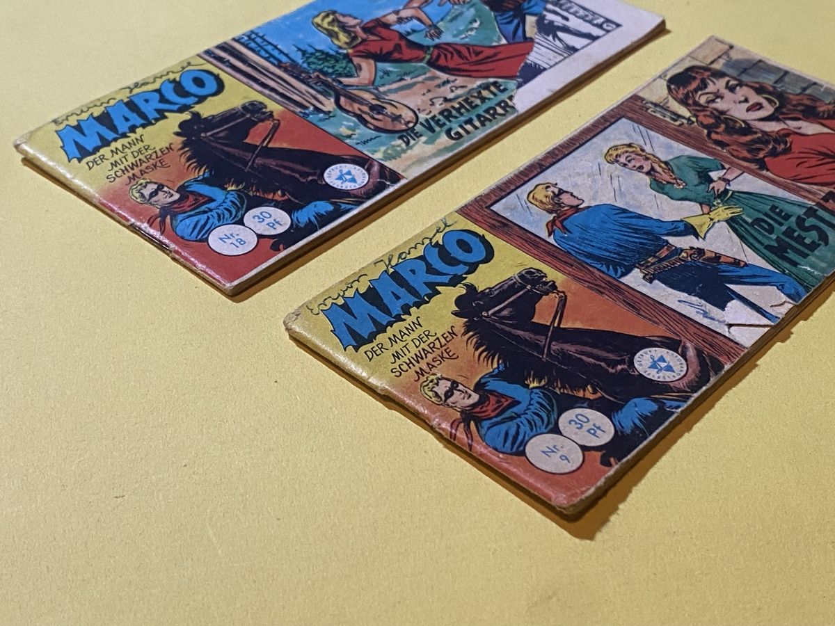 Fumetti: Sammlung alte Comics "Marco", 2er Konvolut, antiquarisch – Usato da Zuerich venduto da SonderArt-Wertgut 1