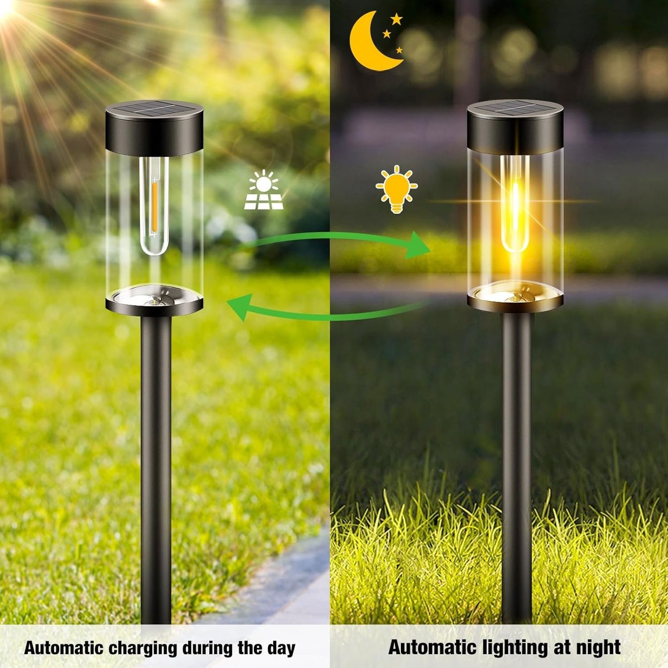 Lampade: 4er Set Solarlampen – Nuovo e nell'imballaggio originale da Nuglar venduto da SaleRitter 5