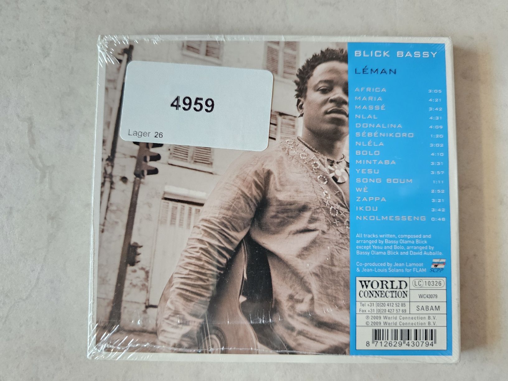 CDs: Blick Bassy  -  Léman  /  Fabrikneu – Neu und originalverpackt aus Schneisingen von backstore24 1