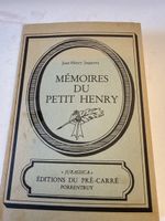 JAQUEREZ Jean- Henry “Mémoires du petit Henry”