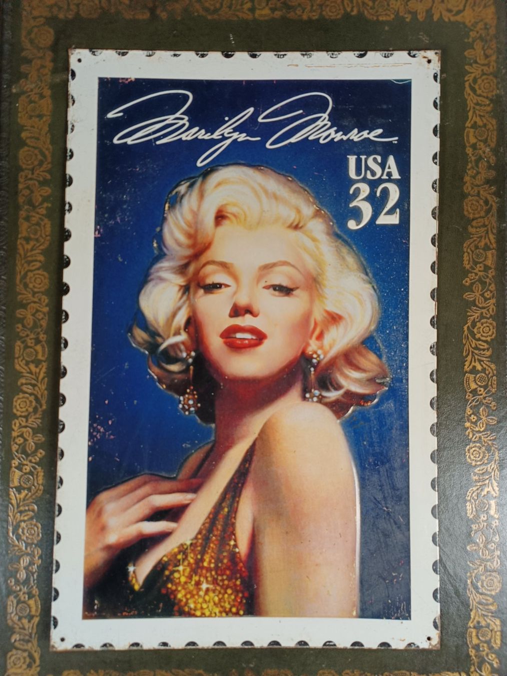 Insegne: Marilyn Monroe Blechschild / Deko-Paneel – Usato da Steffisburg venduto da ZeitReise_