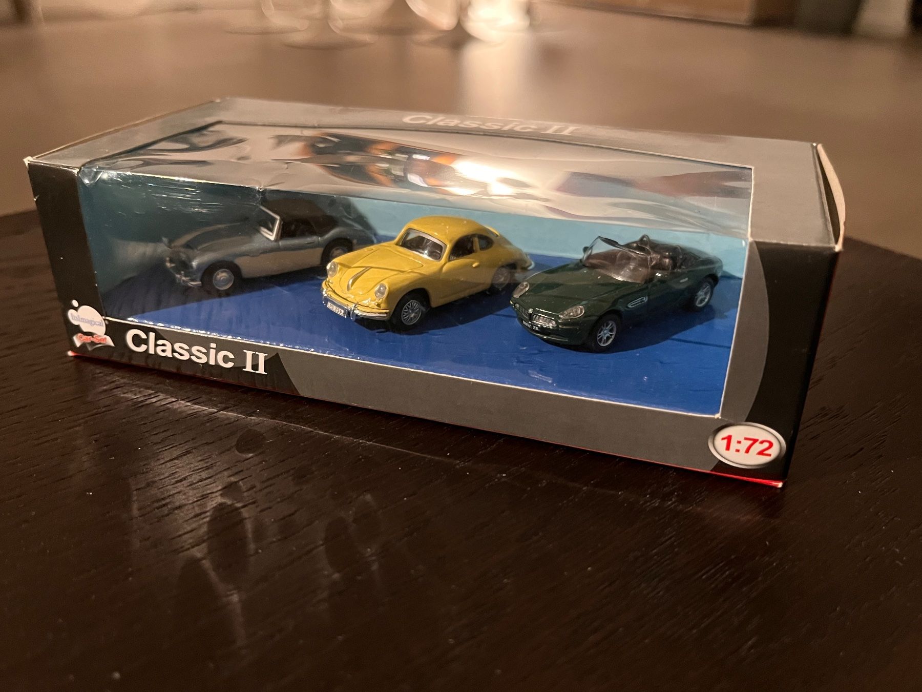 Jaguar Modellini d'auto: Austin Healey Porsche 356 Jaguar E type – Nuovo e nell'imballaggio originale da Boudry venduto da martin8mum 1