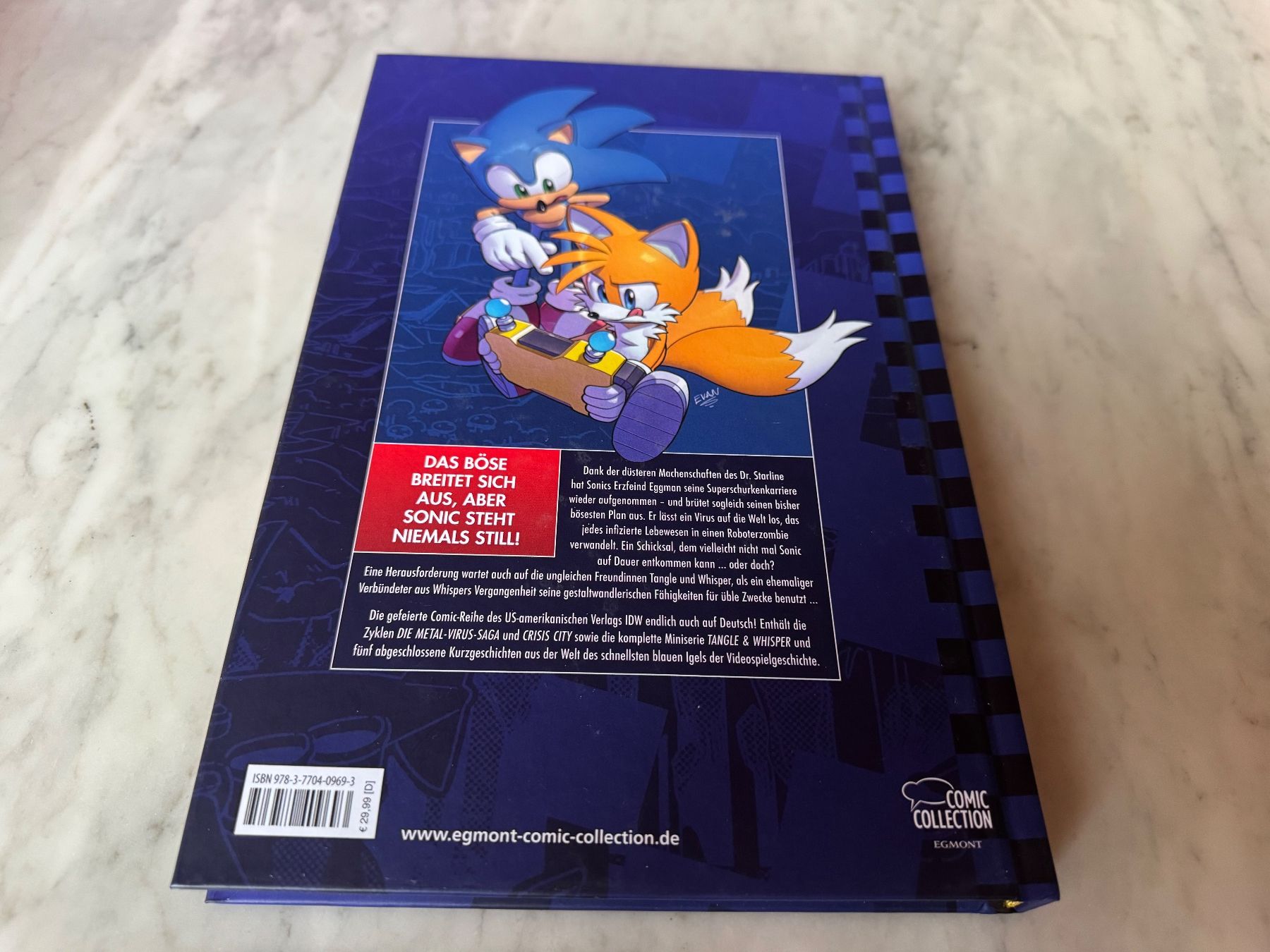 BD: SONIC COMIC COLLECTION 2 DIE VERWANDLUNG – Neuf (Voir description) à hägendorf par twilightprincess 1