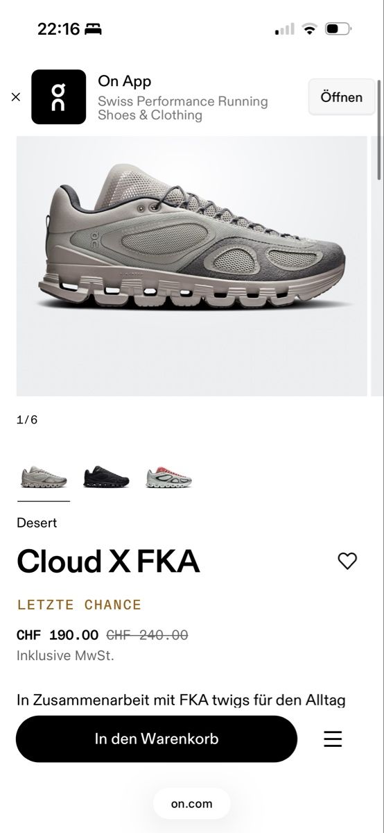 On Damenschuhe: On Cloud X FKA Schuhe Gr. 39  Damen NP 190.— – Neu (gemäss Beschreibung) aus St. Gallen von heartbug 1